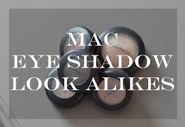 mac eyeshadow look alike the small