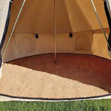 7m bell tent coir matting flooring