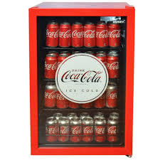 Husky 130l Glass Door Coca Cola