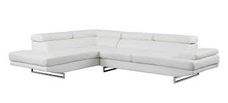 Bonded Leather Sectional Sofa Modern