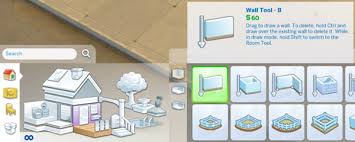 Wall And Basement Tools In Sims 4