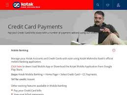 Maybe you would like to learn more about one of these? Kotak Credit Card Payment Online Login Official Login Page