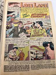 SUPERMAN'S Girlfriend LOIS LANE #62 Jan 3 Part Novel Senator Steel or Lois  Lane | eBay