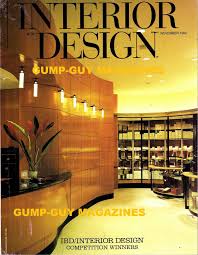 Interior Design November 1992 Magazine Competition Winners