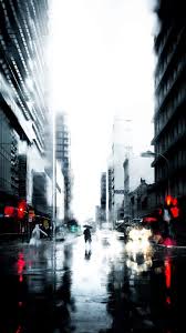 City full hd wallpapers 1920x1080. Silhouette Rain Loneliness City Wallpaper Background Cool Backgrounds