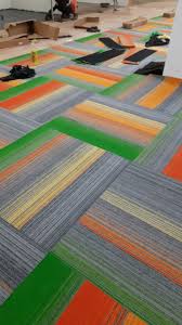 excel sand brown carpet tiles