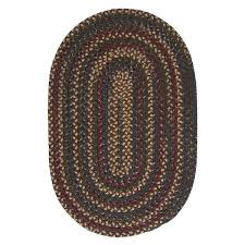oval moroccan wool blend area rug
