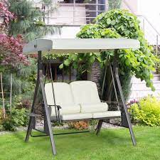 Metal Patio Swing Chair