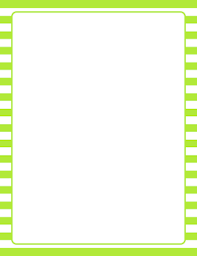 Lime Green Page Borders