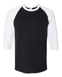 Gildan Heavy Cotton Three Quarter Raglan Sleeve Baseball T Shirt 5700