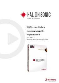 Halion Sonic 1 6 Version History And Known Issues
