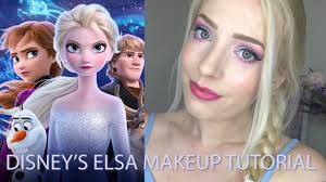 disney s frozen 2 elsa makeup tutorial