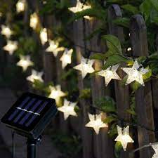 30 Led Solar Garden Outdoor Star Fairy