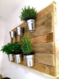 Diy Pallet Vertical Herb Garden