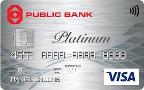Within the credit cards tab, click on register new card placed on left hand side navigation bar. Public Bank Berhad Cards Selection