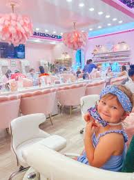 cutest pink nail salon 30a mama