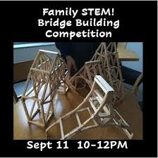 family stem bridge building competition