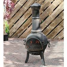 There are 180 chimney fire pit for sale on etsy, and they cost $182.91 on average. Azuma Elda Cast Iron Chiminea Fire Pit Iron Garden Patio Heater Charcoal Log Burner Outdoor Legs Poker Grate Chimney By Xs Stcok Com Ltd At The Garden Incinerators Fire Pits