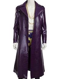 Purple Alligator Leather Joker Coat