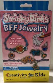 shrinky s f jewelry kit kids arts