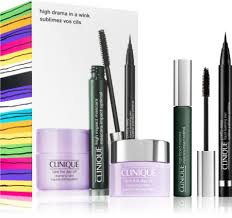 clinique high drama in a wink gift set