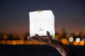 The Solight Solarpuff Solar Powered Lantern Provides Off Grid Light Where There Is No Electricity