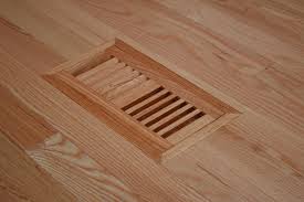 wood vents and floor registers