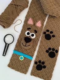 Crochet ideas free crochet crochet patterns dog pattern cute pattern new crafts crafts to make scooby doo crochet disney. Ravelry Scooby Doo Scarf Pattern By Rhonda Therrien