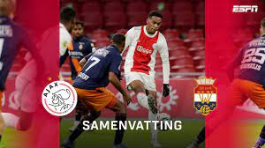 Ajax vs Willem II - Eredivisie stats, H2H, lineups