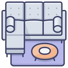 Couch Furniture Sectional Sofa Icon