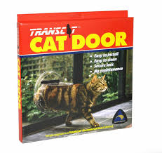 Tran Cat Door Clear For