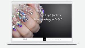 stationery design for laque nail bar