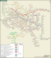 delhi metro map complete route