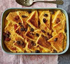 Butter And Bread Pudding Recipe gambar png