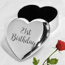 21st Birthday Trinket Gifts Ideas For