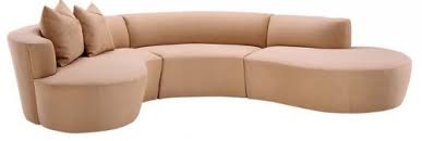 11 round sofas in midcentury or