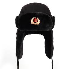 Most of our russian clothing styles are available in different. Soviet Army Military Badge Russia Ushanka Bomber Hats Pilot Trapper Aviator Cap Winter Faux Rabbit Fur Earflap Snow Caps Hat Men S Bomber Hats Aliexpress