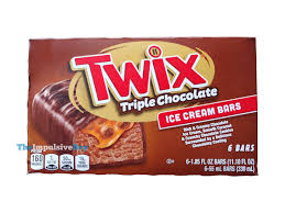 twix triple chocolate ice cream bars
