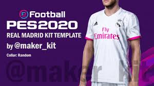 The kit has also been seen on the game 'pro evolution soccer'. Pes 2020 Real Madrid 20 21 Kit Template By Kit Maker Pes Patch