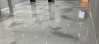 metallic epoxy flooring services in
