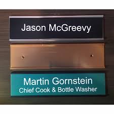 Wall Mount For Name Plate Or