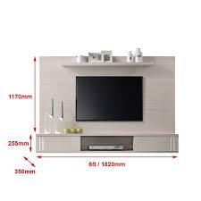 hanging tv cabinet size l72 w52 d14
