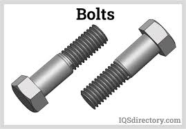 types of bolts types components and
