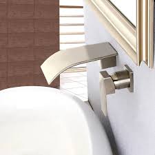 milly wall mounted waterfall spout