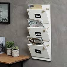 Mail Holder Wall Mount Rack