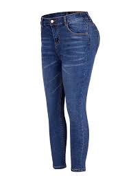 Lelinta Womens Fashion Skinny Jeans Super Stretch Zipper Up Essential Jeans Basic Trousers