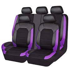 Car Seat Covers Black And Purple