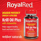naturals 750 mg Royal Red Krill Oil Plus with Astaxanthin, 120-count  webber