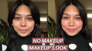 no makeup makeup look you