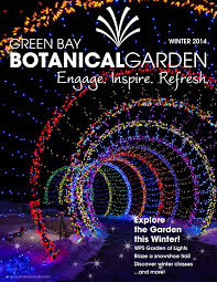 2014 Gbbg Winter Newsletter By Green Bay Botanical Garden
